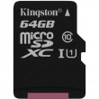 KINGSTON Micro SDXC 64GB UHS-I SDC10G2/64GBSP