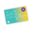 4KA SIM karta s kreditom 4 Eur (hlas + dáta)
