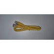 UTP patch kábel, Cat5, 0.5m, žltý