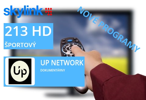 UP NETWORK a 213 – nové programy v ponuke Skylinku